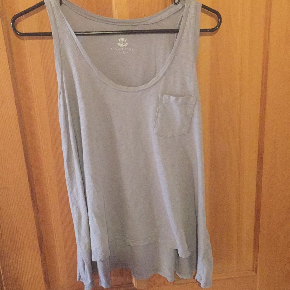 Velvet High low tank